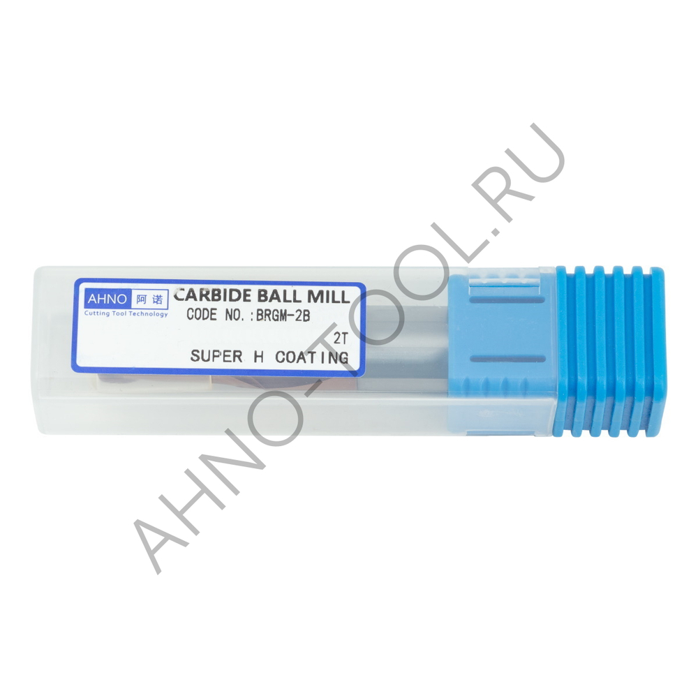 Фреза твердосплавная сферическая 20мм (L=100, l=40, хв=20) Z2 35° по стали, нерж., чугуну BRGM-2B-R1