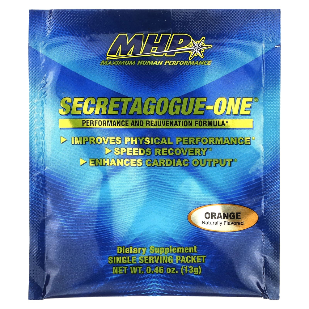 MHP, Secretagogue-One, апельсин, 30 пакетиков по 13 г (0,46 унции)