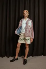 Купить Куртка Soeurs Утепленная с Хлопковым Карманом бордовая Куртка Soeurs Утепленная с Хлопковым Карманом бордовая
