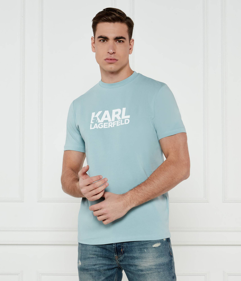 Футболка Karl Lagerfeld - морской(755087 551235)