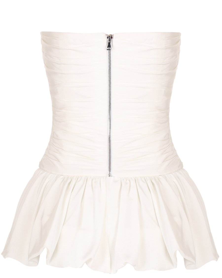 Корсет с драпировкой