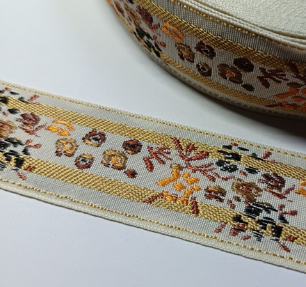 Тесьма жаккард, ш. 2,5 см