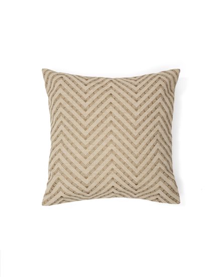 Olea Чехол на подушку из хлопка, бежевый, 50 x 50 см