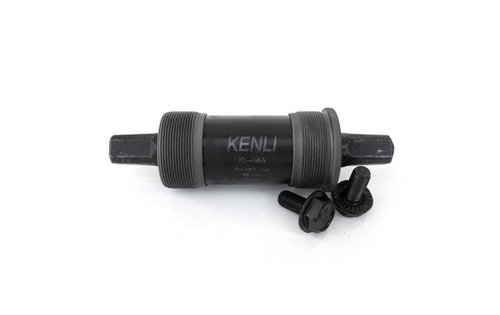 Каретка TRIX стальная, под стакан 68мм, квадратный вал, 115мм х1,37"х24, черная