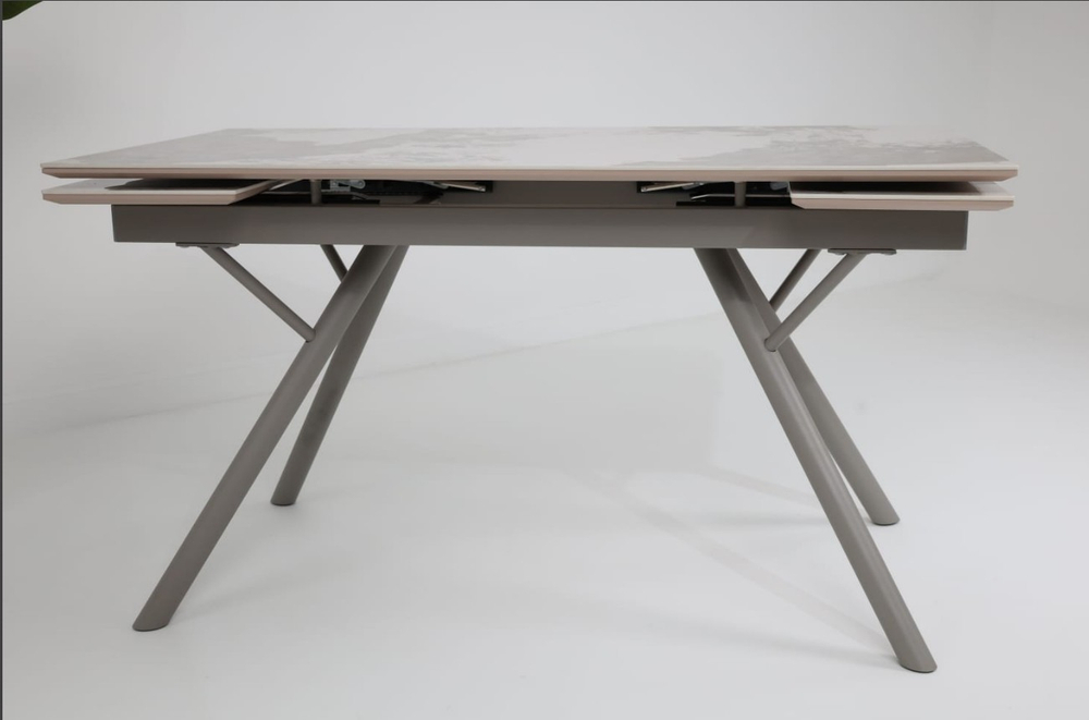 Стол ЛИБЕРТИ 180 Pandora, керамика / Латте каркас М-City