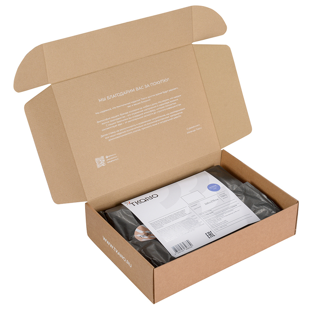 Простыня 240x270 Tkano Essential сиреневая