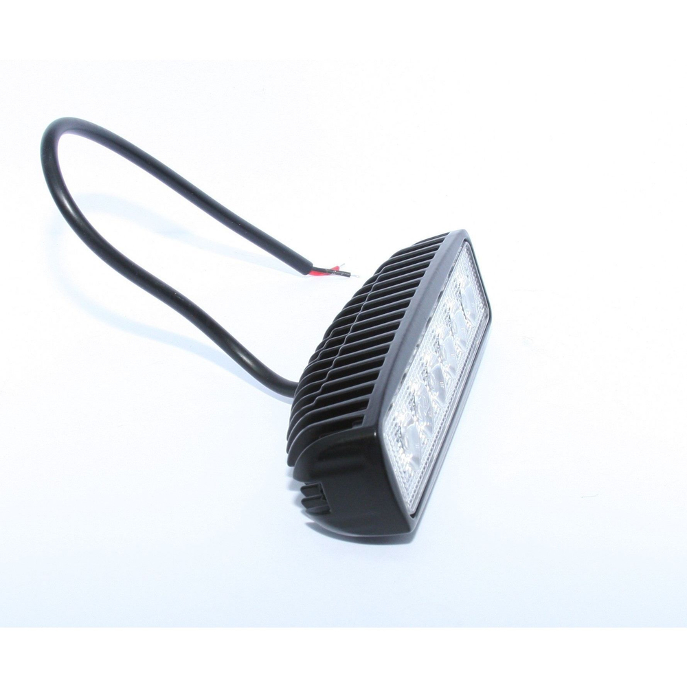 Фара светодиодная 6 диодов 12-24v (150мм х 45мм)