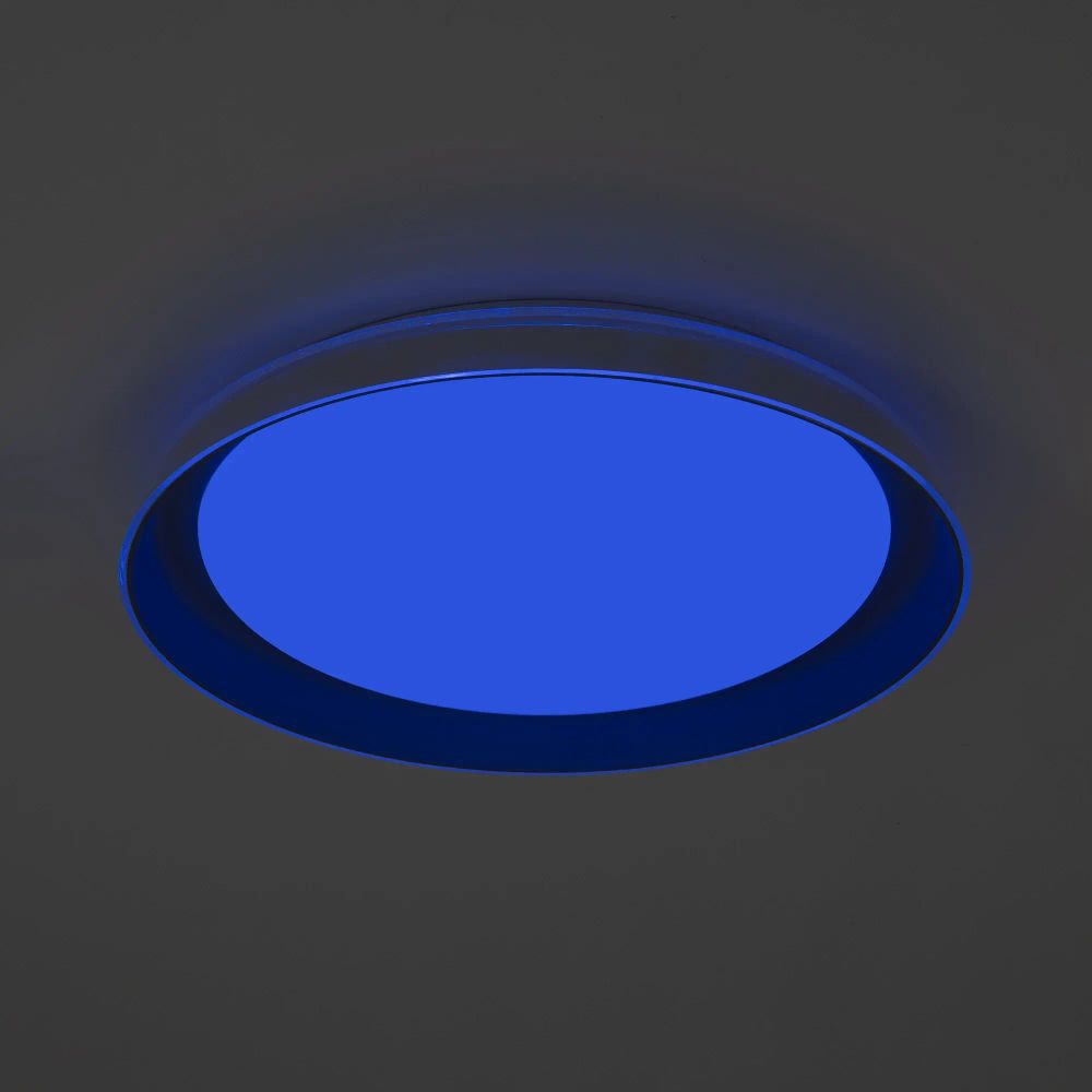 Citilux MEGA CL752351G LED RGB Светильник с пультом Белый + Серый