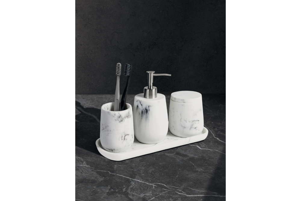 Набор аксессуаров для ванной Home One Nature Marble 4 пр.