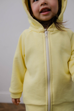 Костюм из футера петля (сливочное масло)