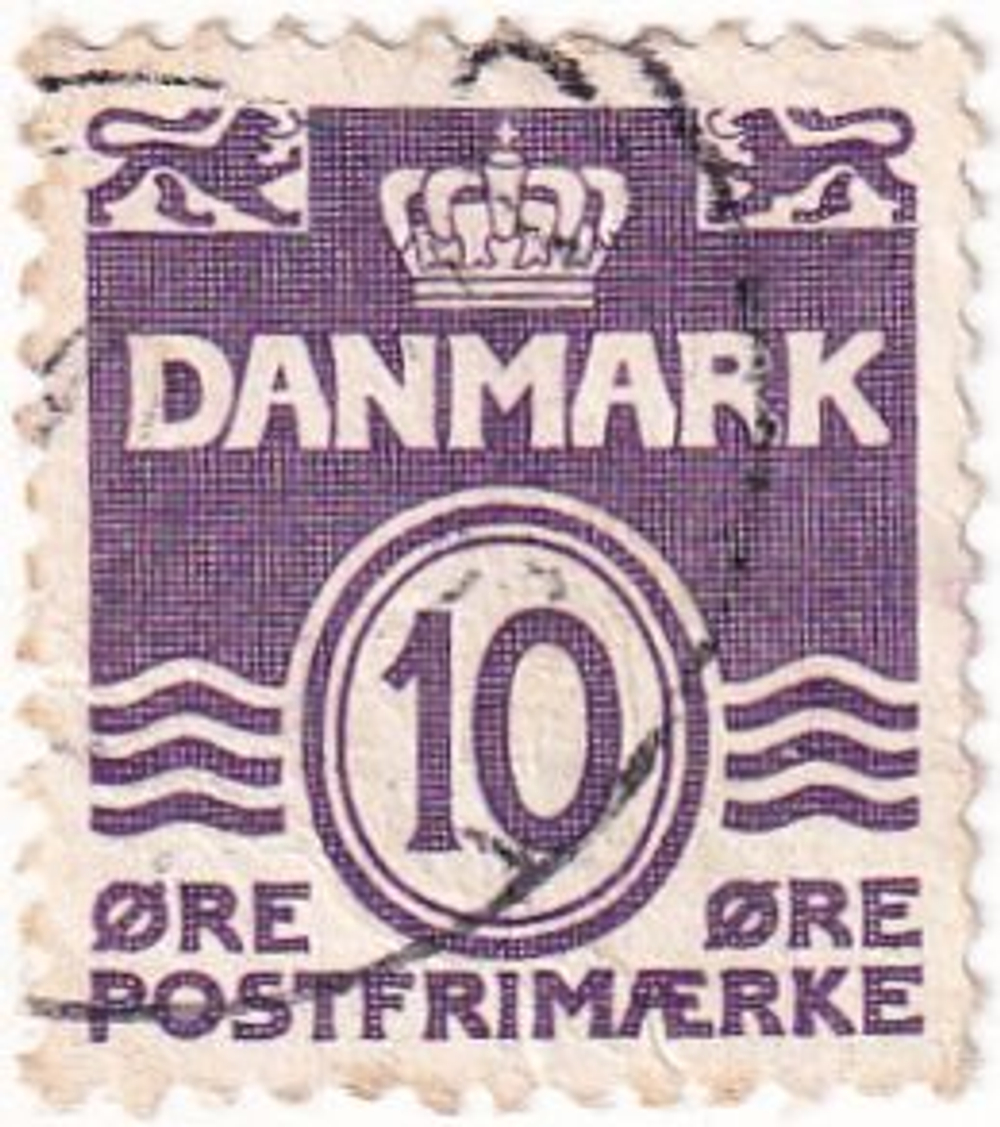 20 почтовых марок, Дания, 1930-1940-е годы, Военные годы, геральдика, исторические личности