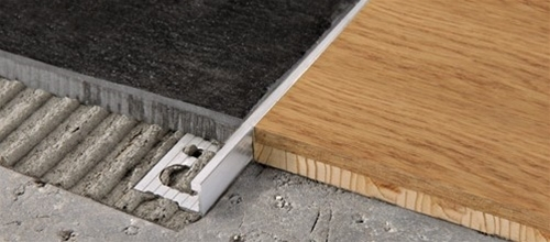 Профили/Пороги Progress Profiles Proterminal PTAN 08 для напольных покрытий из ламината, паркета, керамогранита, ковролина, линолеума