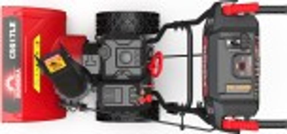 Снегоуборщик бензиновый 7 л.с. для мокрого снега SUNREKA GS 617LE 212006