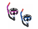 Набор для подводного плавания от 7 лет Dominator Snorkel Mask: маска,трубка, Bestway (24070)