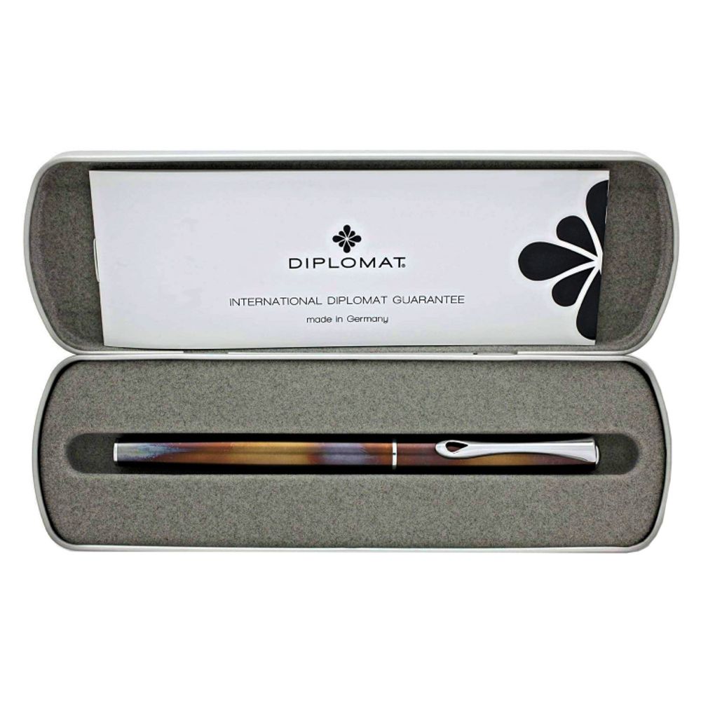 Перьевая ручка Diplomat Traveller Flame F (D40701023) 12