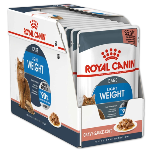 Royal Canin корм консервированный для взрослых кошек кусочки в соусе профилактика избыточного веса