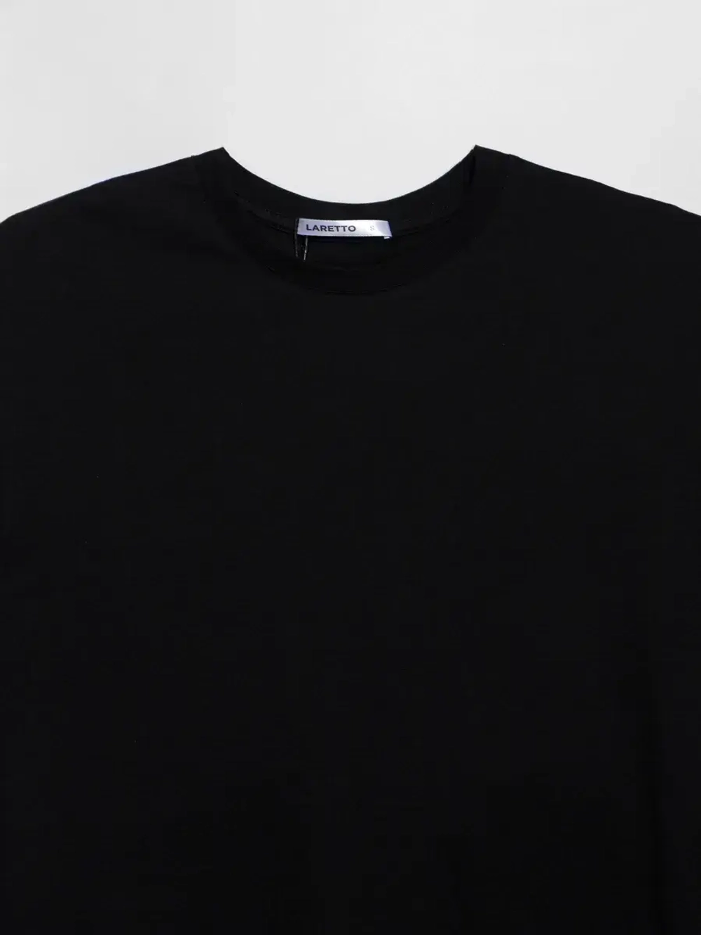 Черная мужская летняя повседневная однотонная хлопок