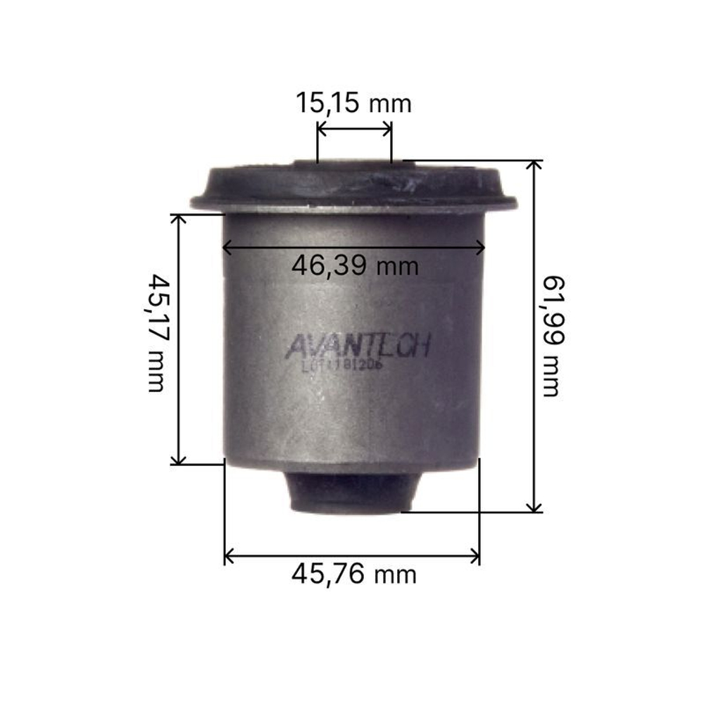 Сайлентблок переднего верхнего рычага Avantech ASB4105
