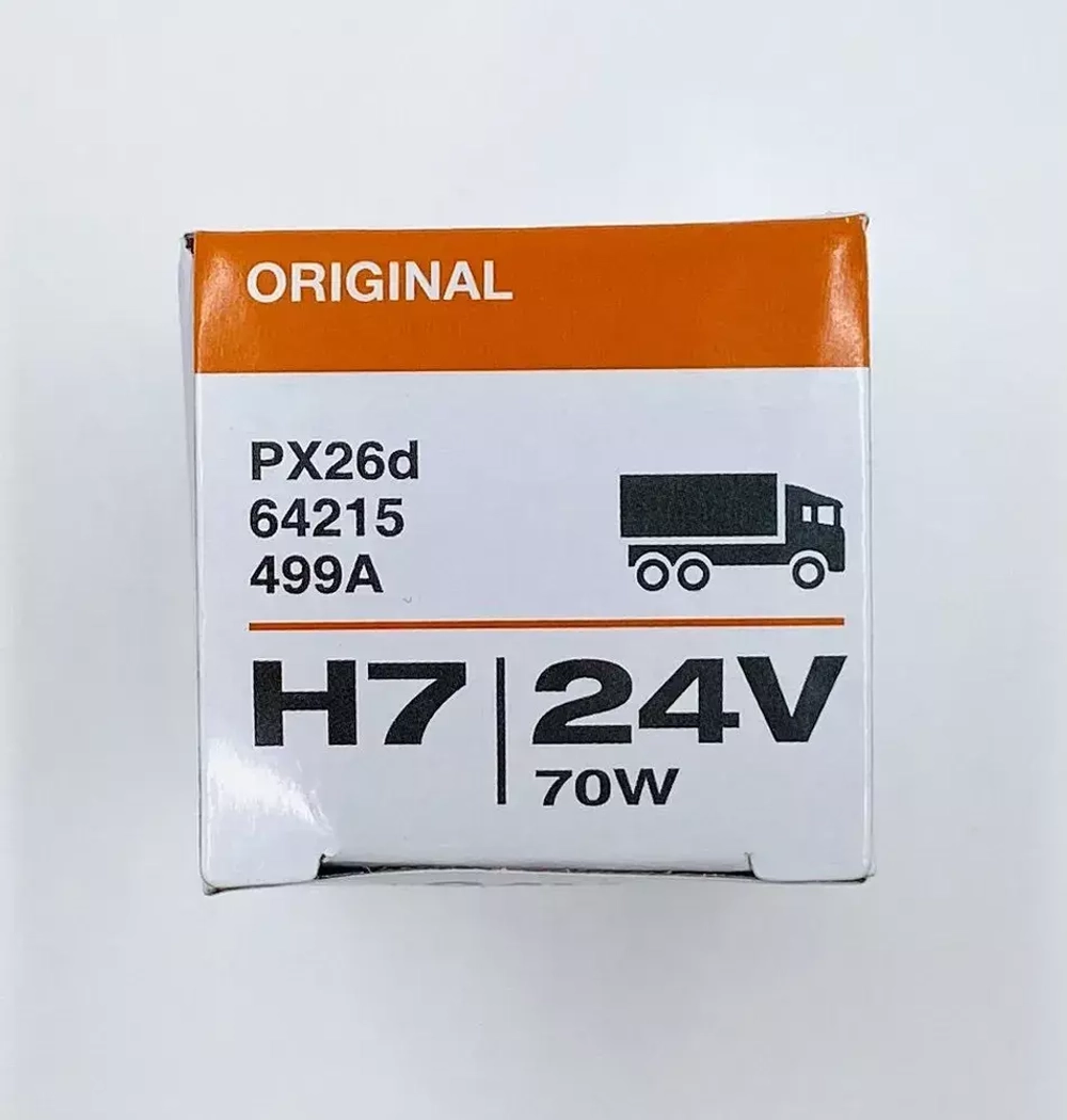 Лампа галогенная Н 7 24 v 64215   OSRAM