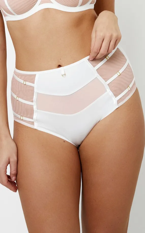 TEONA MILK/MOCCA Трусы высокие