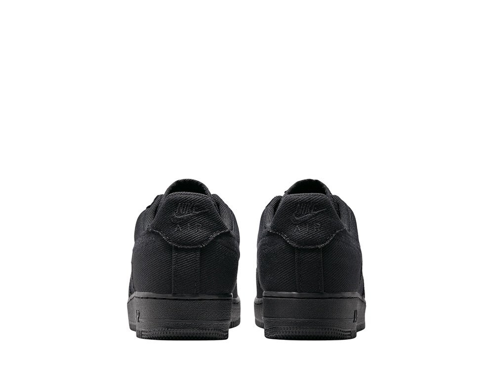 Баскетбольные кроссовки Nike Air Force 1 Low Canvas Shoes Black