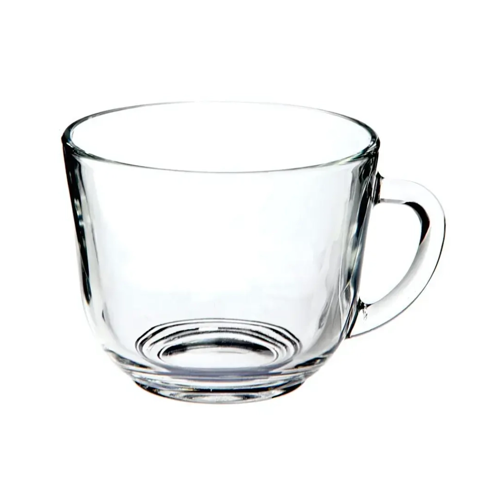 Кружка стеклянная 200мл «Гламур» 07с1337