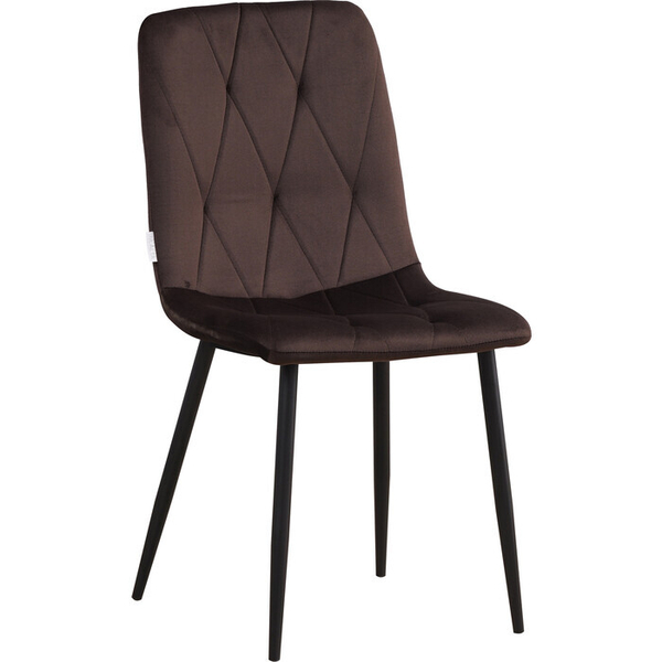 Стул  Barcelona romb шоколад