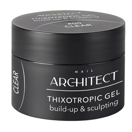 Nail ARCHITECT THIXOTROPIC GEL-Тиксотропный гель-мусс для моделирования и реставрации. Прозрачный 00 Clear, 15 мл
