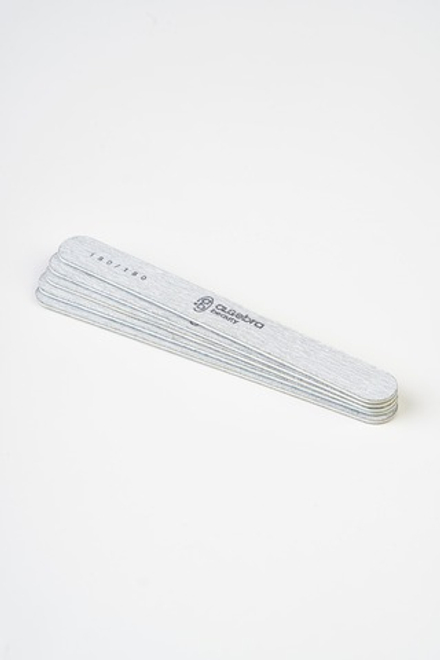 Пилки на деревянной основе, серые, размер М 50 шт