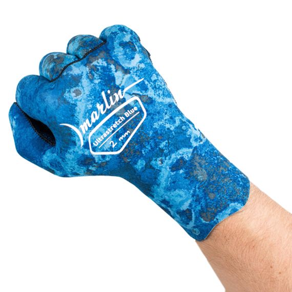 Перчатки Marlin Ultrastretch 2 мм Синие