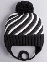 Шапка вязаная зимняя для детей