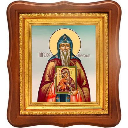 Иаков Железноборовский преподобный. Икона на холсте.