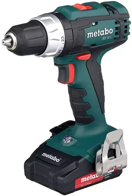 Аккумуляторная дрель-шуруповерт Metabo BS 18 L 2.0Ah x2 Case 602321500