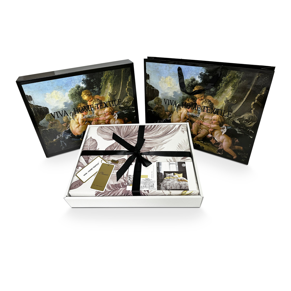 Комплект постельного белья Сатин Премиум CPA048