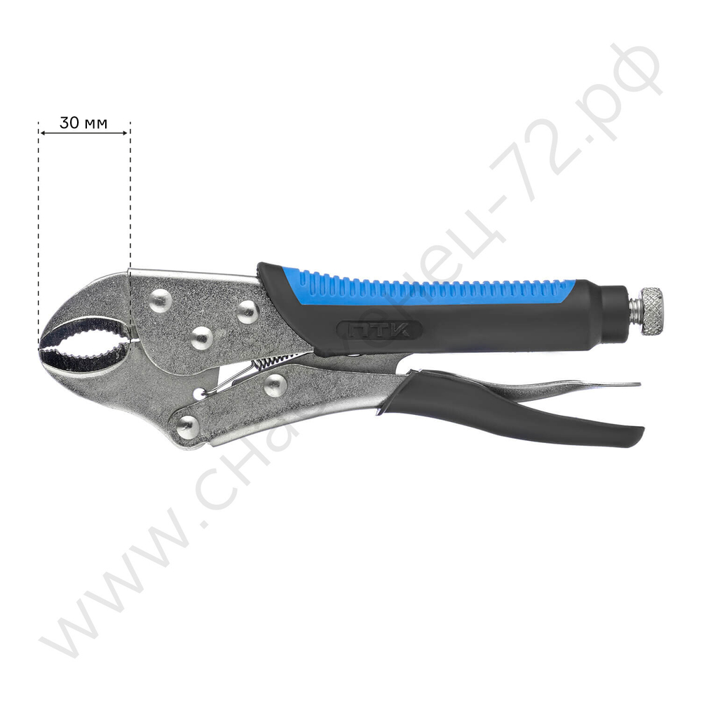 Зажим ручной с фиксатором РЗФ-10,0 (Тип Y)