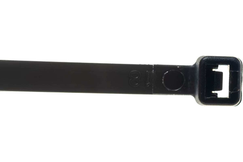 ХОМУТ НЕЙЛОНОВЫЙ 4,8*300 Ч (100 ШТ) ВИХРЬ