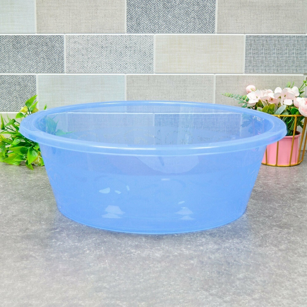 Таз 10л круглый, ассорти