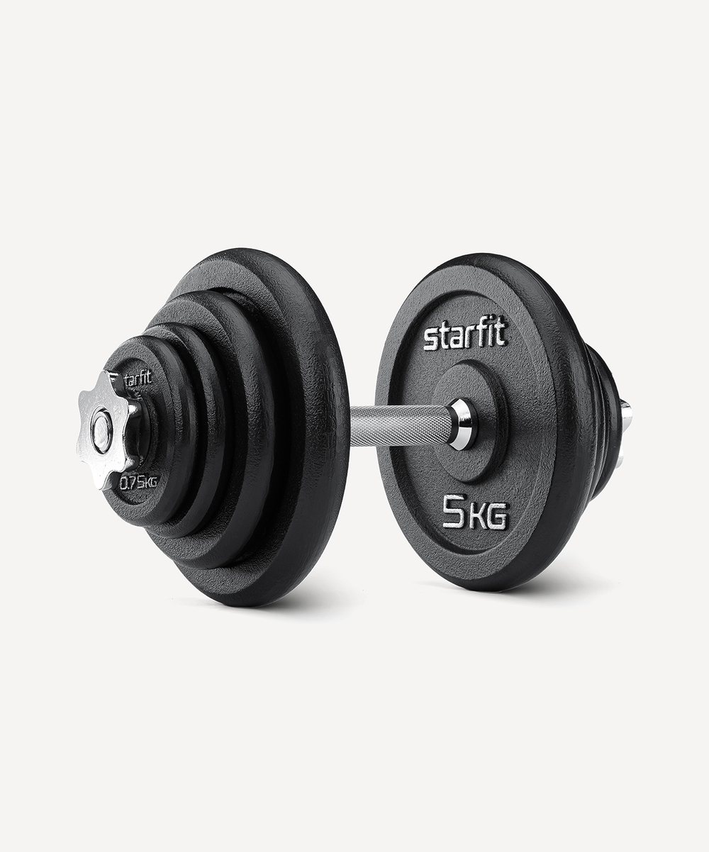 Гантель разборная чугунная в коробке DB-715, 20 кг