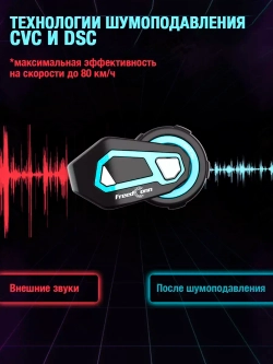 Мотогарнитура FreedConn T-Max S Pro универсальная