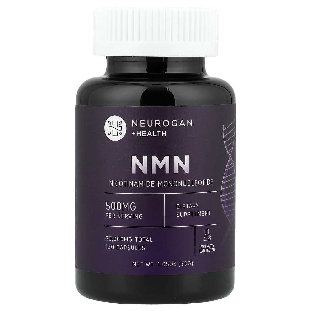 Neurogan Health, NMN, 120 капсул (250 мг в 1 капсуле)