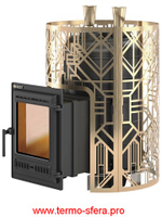 Печь для бани Эверест "Steam Master" GALAXY 30 (320) ЧУГУН GOLD