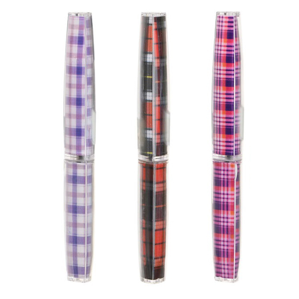 Ручка шариковая, масляная, Basir, синие чернила, серия "Дамские штучки", в виде блеска для губ, 36 шт