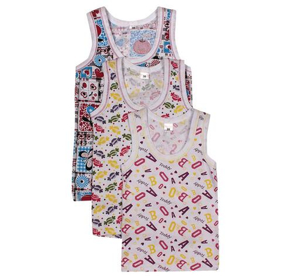 Комплект майка+трусы для девочек "Figures" SM243 р.92 Мультиколор, 1 шт.