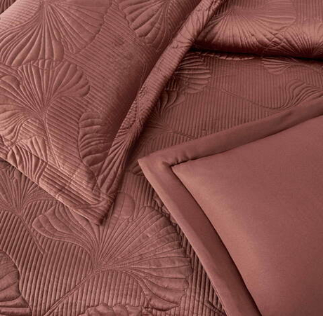 Покрывало 240x260 Sofi De MarkO Бенита цвета марсалы