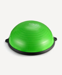 Полусфера "BOSU" GB-501 с эспандерами, с насосом, зеленый