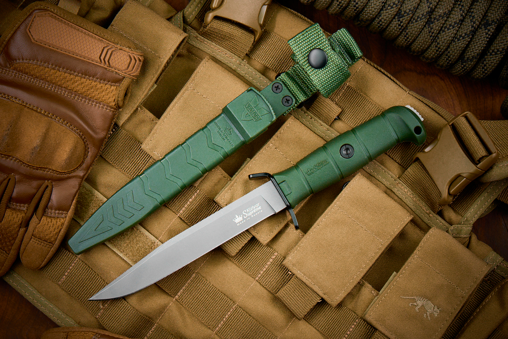 Тактический нож Vector Elmax (Cryo) TacWash Olive