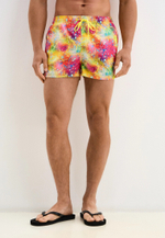 Мужские пляжные шорты желтый