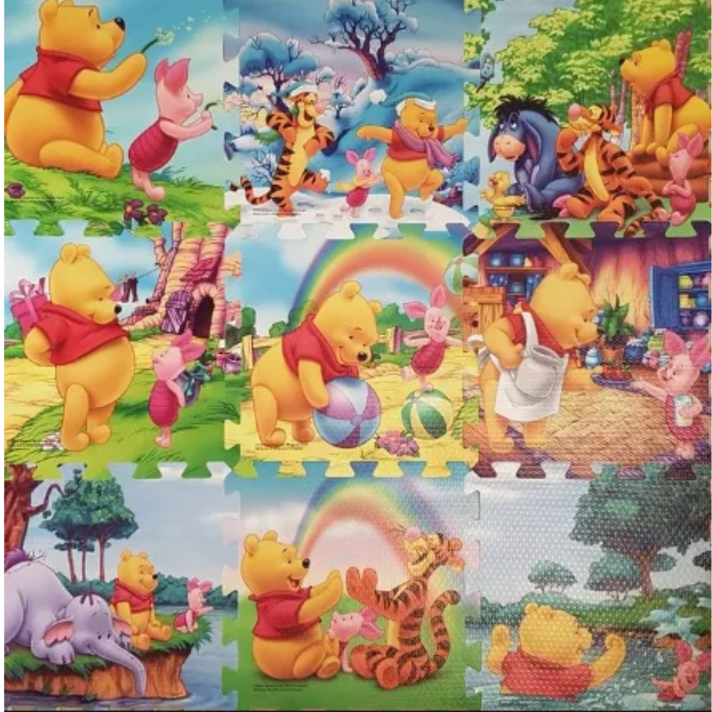Детский напольный коврик Винни Пух