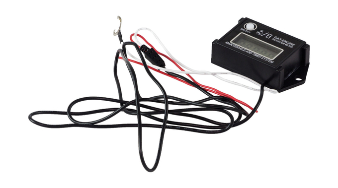 Тахометр универсальный со счетчиком моточасов и индикацией межсервисного интервала