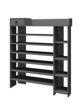 Обувница ДЕПО-3 /1100*1300*300/ левая дуб аризона / дуб аризона